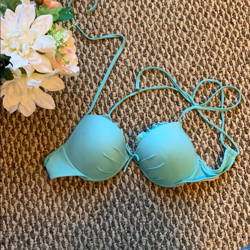 Victoria’s Secret ruffle swim suit top
